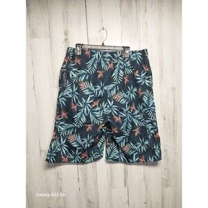 TRU CAL Men's Swimming Trunks Shorts Lined 2XL Tropical Print